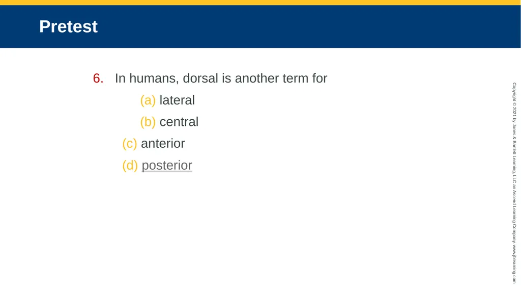 Body Structure CHAPTER 2 Learning Objectives List - slide 15 of 64