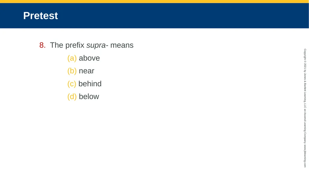 Body Structure CHAPTER 2 Learning Objectives List - slide 18 of 64