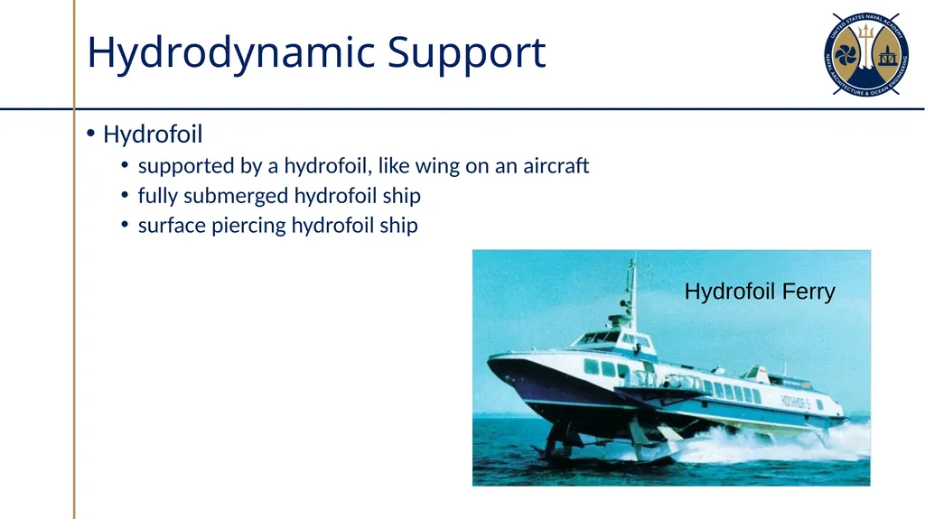Ship Types Sections 2.1 – 2.2 Factors which - slide 16 of 32