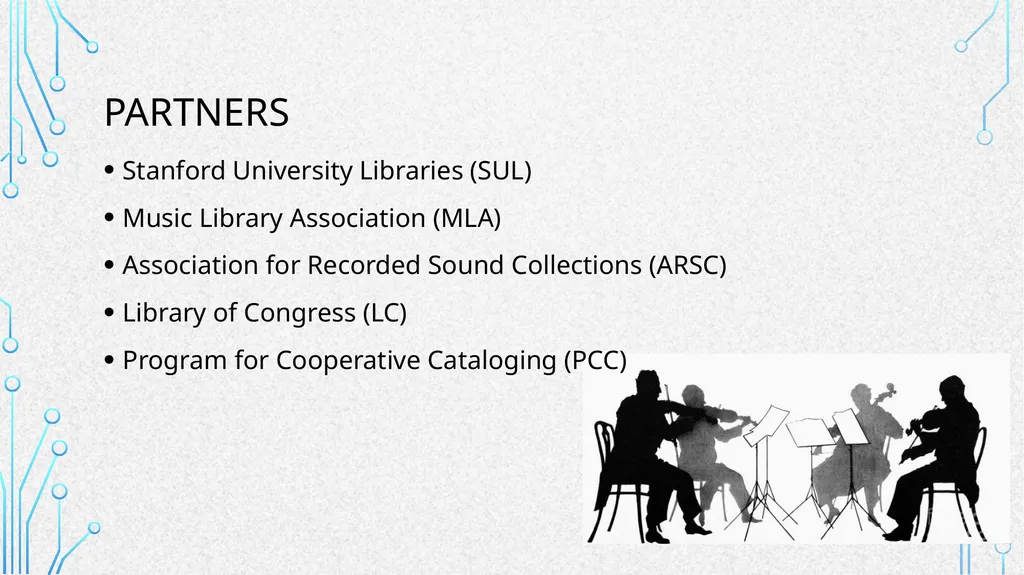 Linked Data for Performed Music: a LINKED DATA FOR - slide 5 of 13