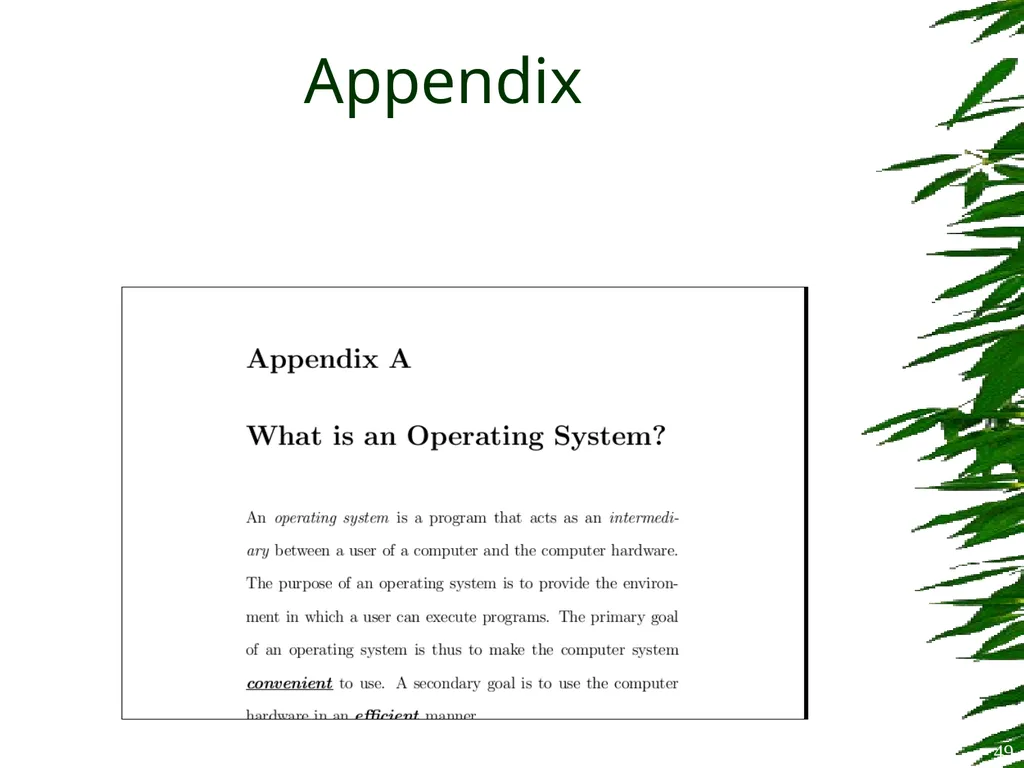 Improving Postgraduate Learning LaTeX Advanced – - slide 49 of 72