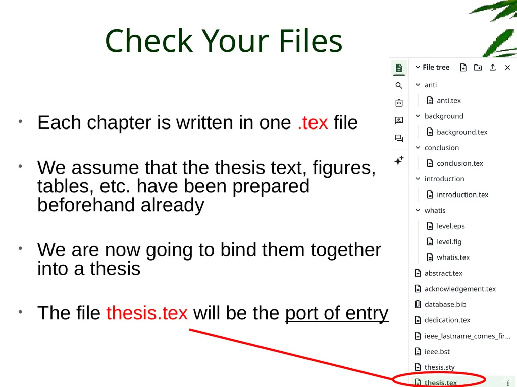 Improving Postgraduate Learning LaTeX Advanced – - slide 26 of 72