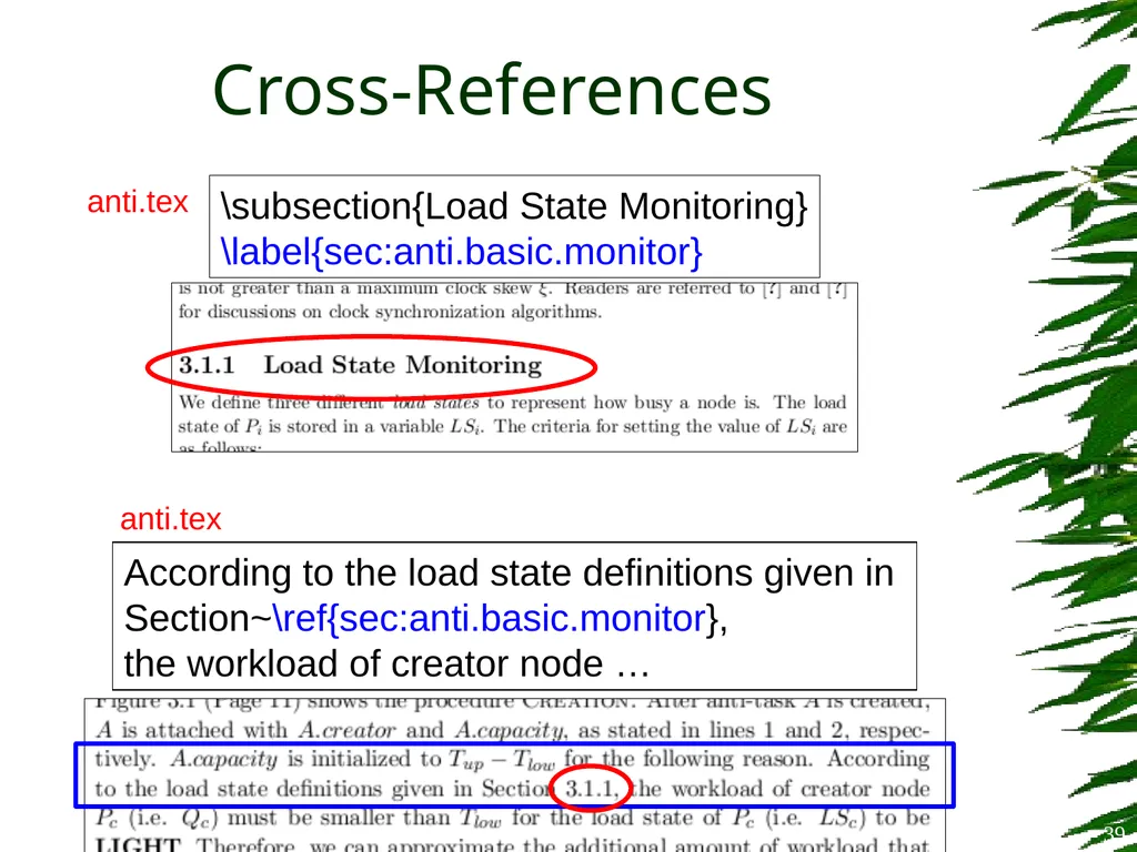 Improving Postgraduate Learning LaTeX Advanced – - slide 39 of 72
