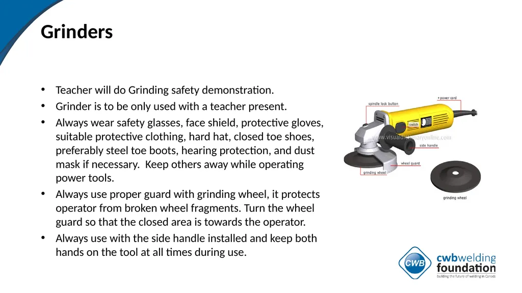 Mind Over Metal Safety Talks Objectives After - slide 13 of 15
