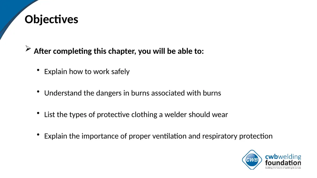 Mind Over Metal Safety Talks Objectives After - slide 2 of 15