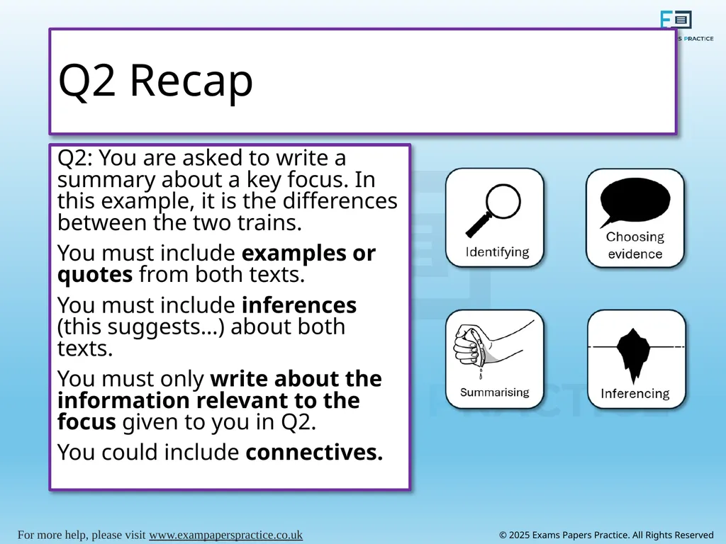 English Language Paper 2 – Q3: Improving Language - slide 16 of 18