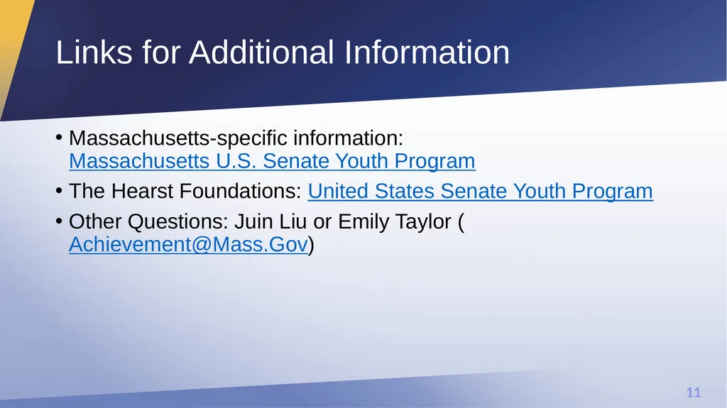 2026-2027 United States Senate Youth Program - slide 11 of 11