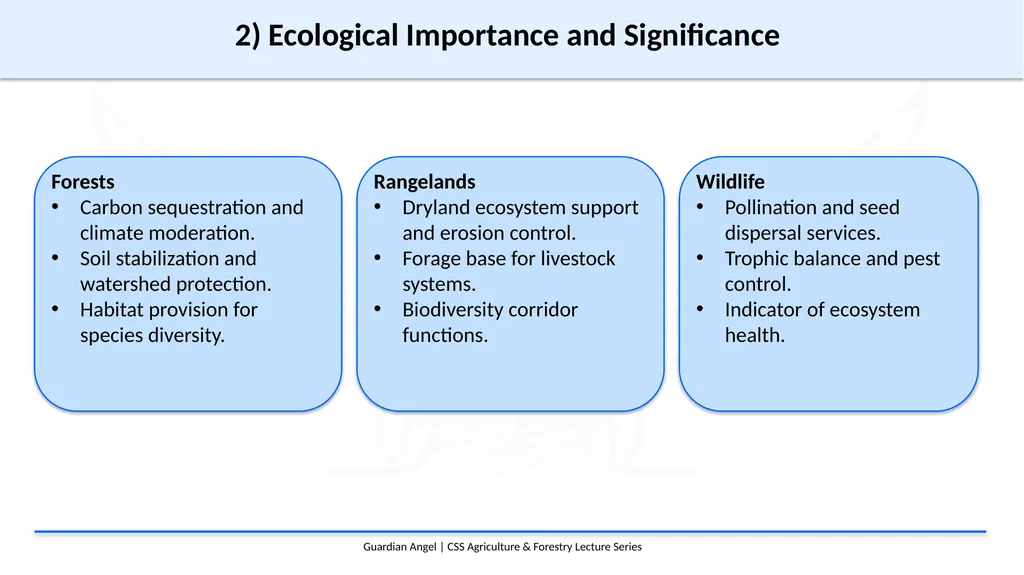 Agriculture & Forestry Part II Section I: Forest, - slide 4 of 12