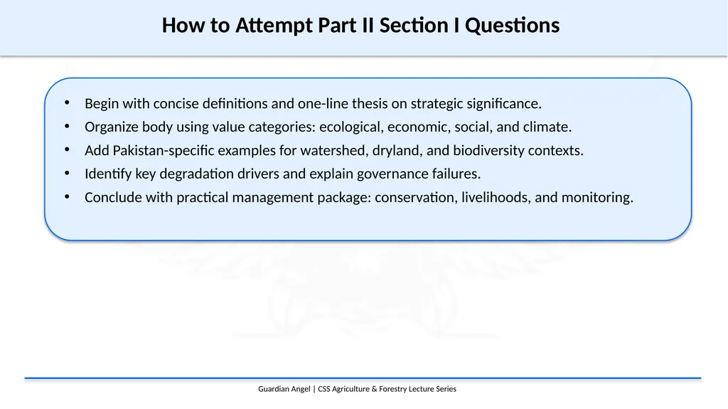Agriculture & Forestry Part II Section I: Forest, - slide 12 of 12