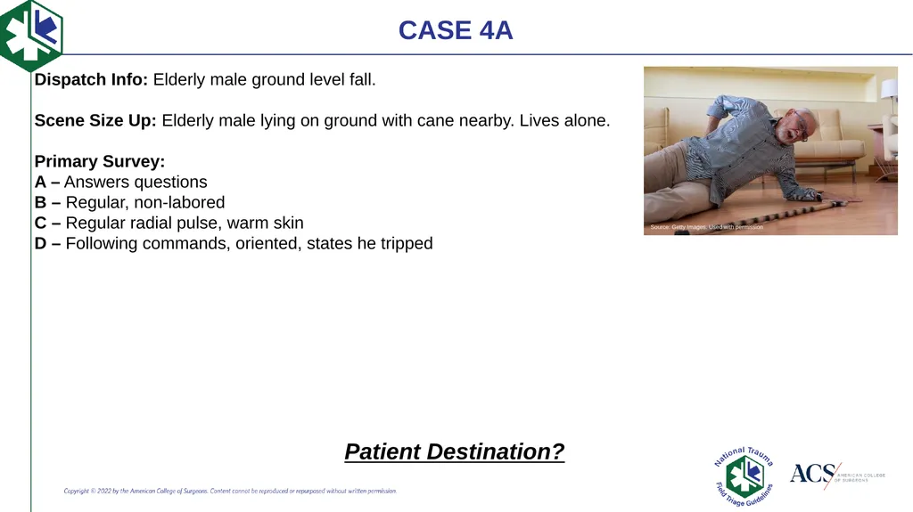 Case-Based Triage Scenarios These case-based - slide 19 of 35