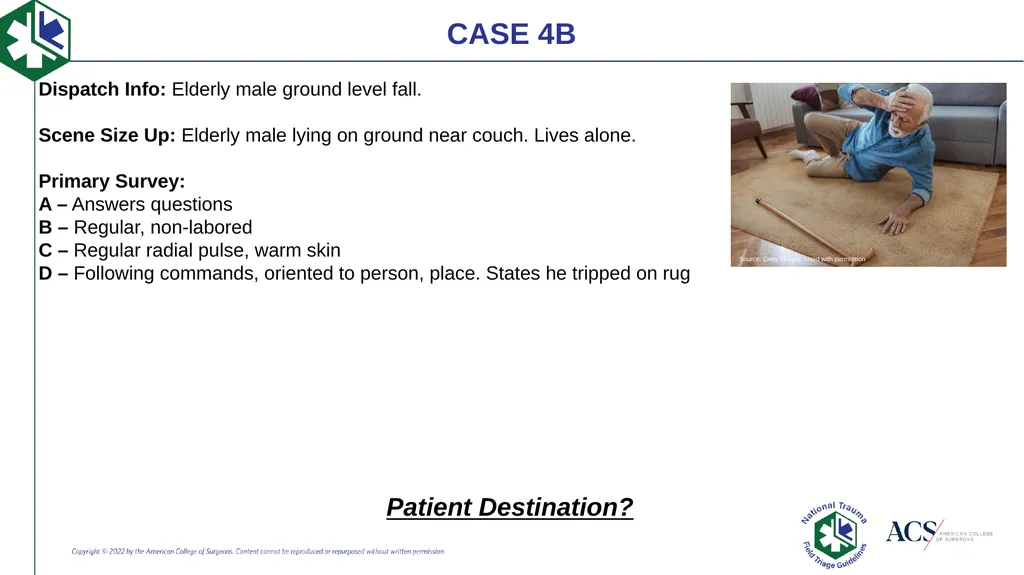 Case-Based Triage Scenarios These case-based - slide 22 of 35