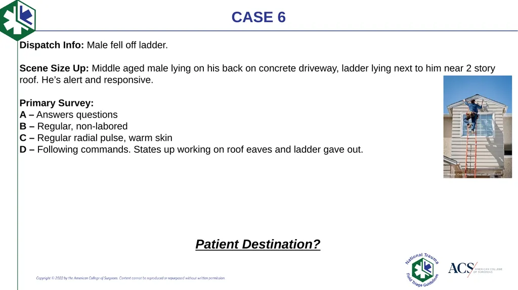 Case-Based Triage Scenarios These case-based - slide 34 of 35