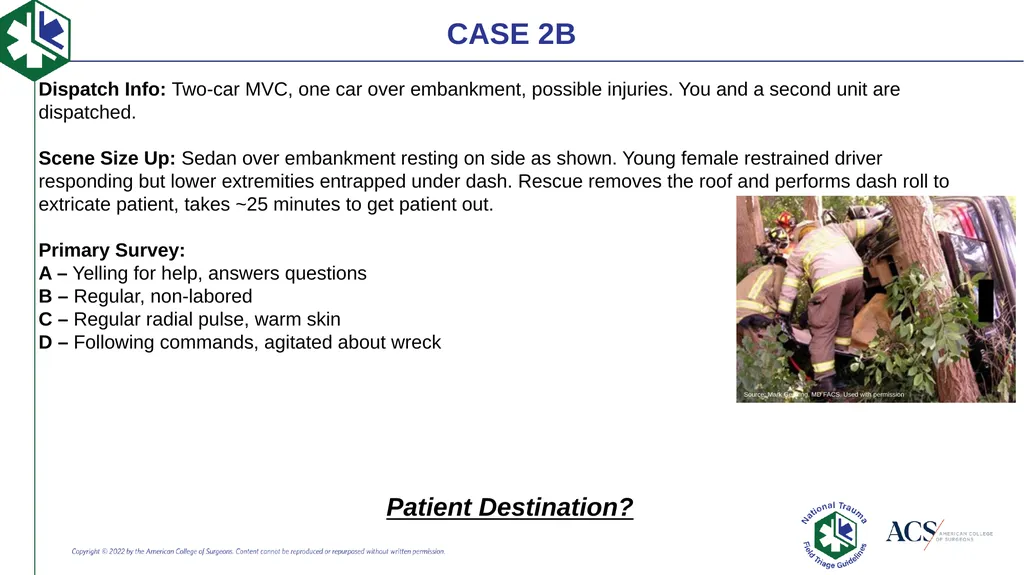 Case-Based Triage Scenarios These case-based - slide 13 of 35