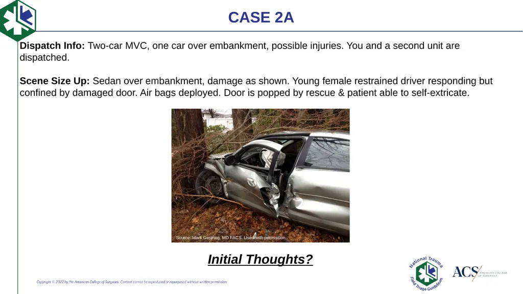 Case-Based Triage Scenarios These case-based - slide 9 of 35