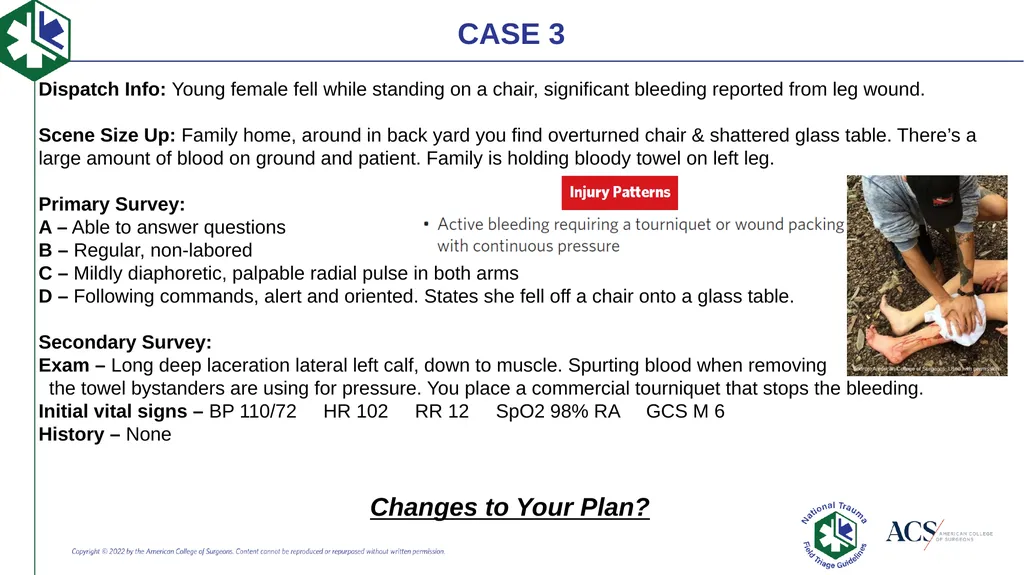 Case-Based Triage Scenarios These case-based - slide 17 of 35