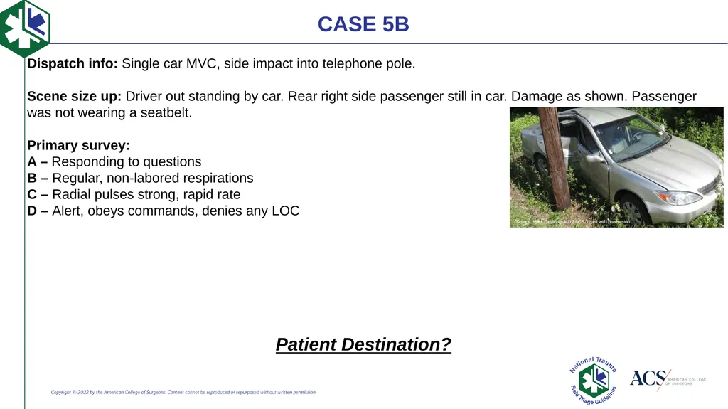 Case-Based Triage Scenarios These case-based - slide 28 of 35