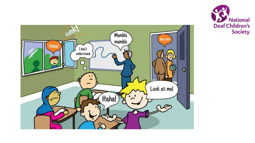 Creating good listening conditions for learning in - slide 18 of 47