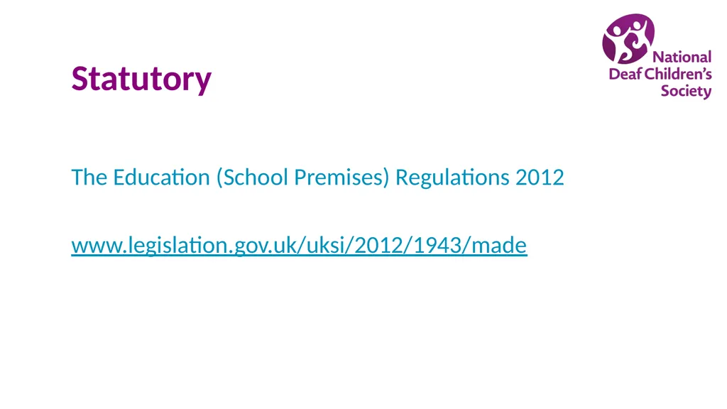 Creating good listening conditions for learning in - slide 40 of 47