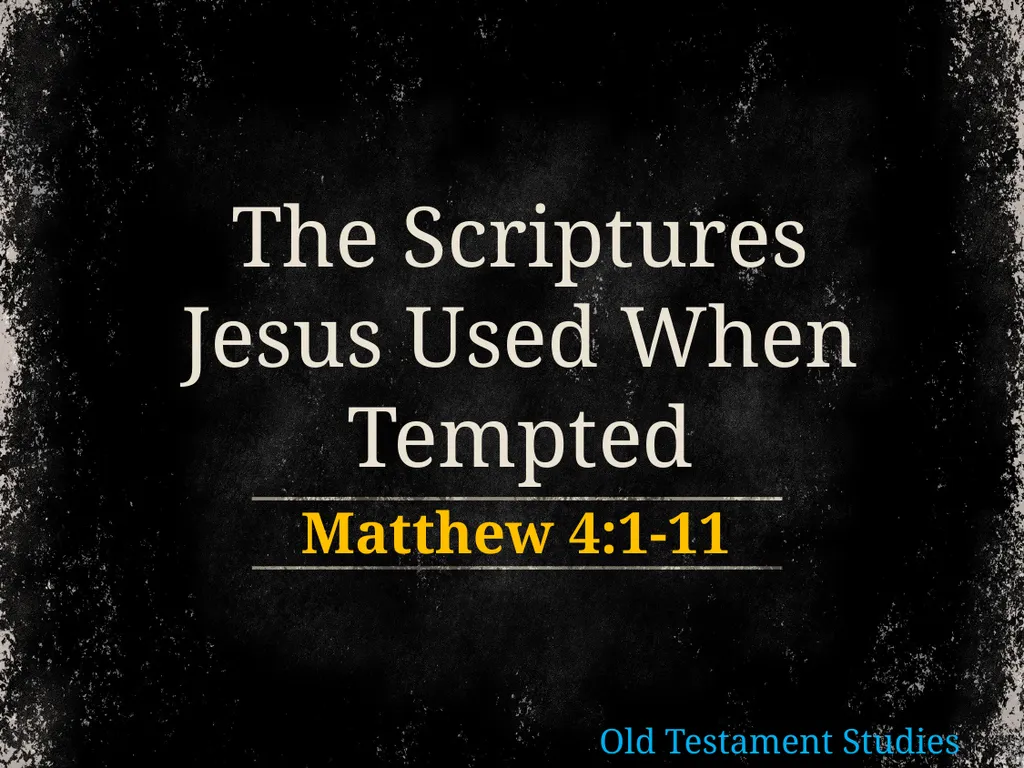 From time to time, we address temptation. And we - slide 3 of 28