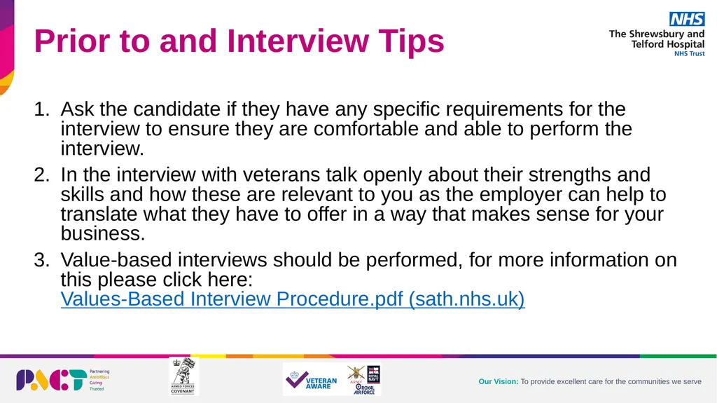 Armed Forces Community Recruitment Guide Manager’s - slide 8 of 24