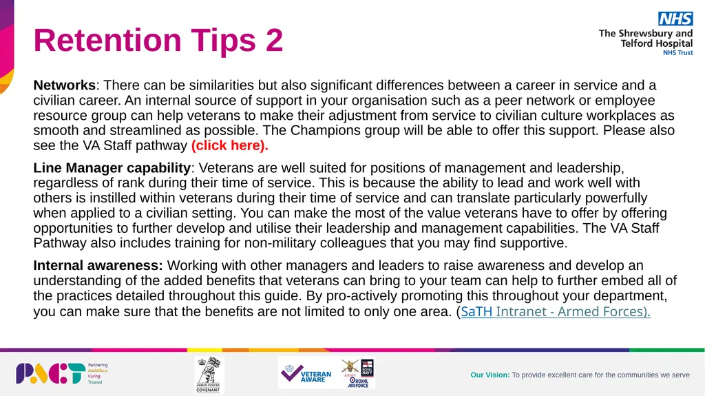 Armed Forces Community Recruitment Guide Manager’s - slide 13 of 24