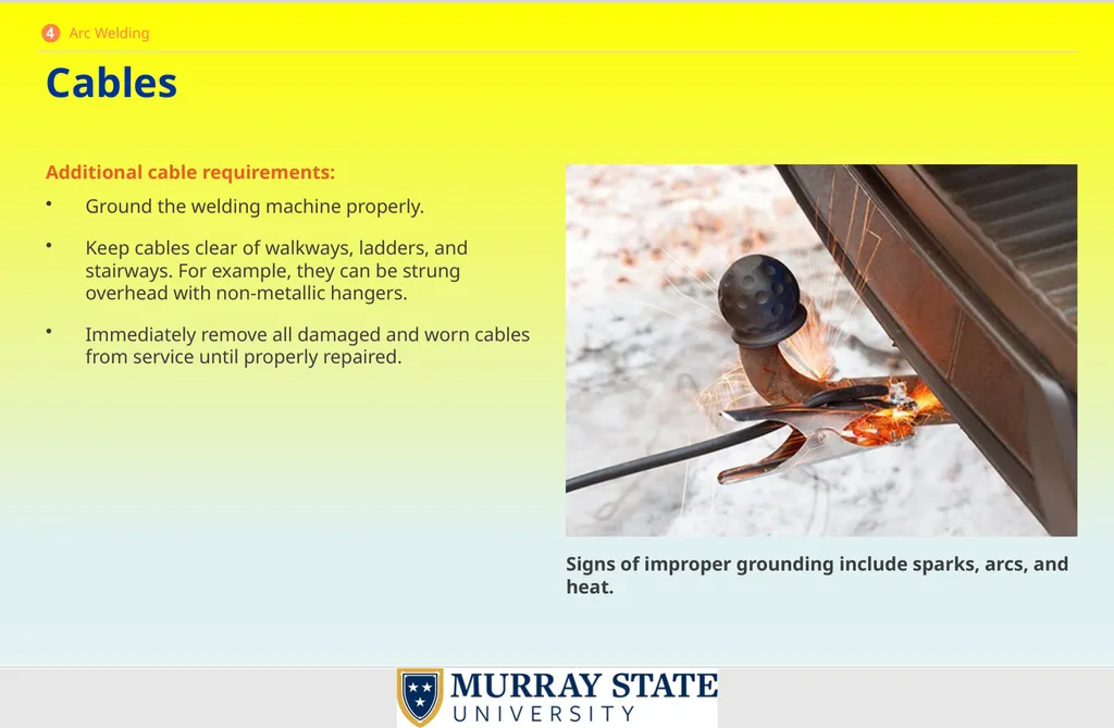 Welding and Hot Work What is Hot Work? Hot work - slide 26 of 39