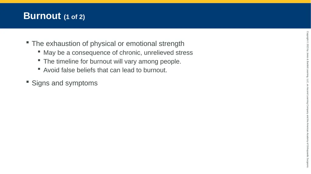 Workforce Safety and Wellness CHAPTER 2 - slide 52 of 62