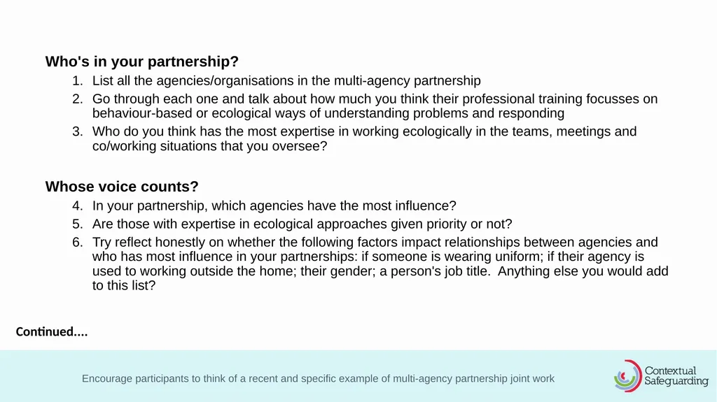 Before you begin… This workshop is to help - slide 23 of 26