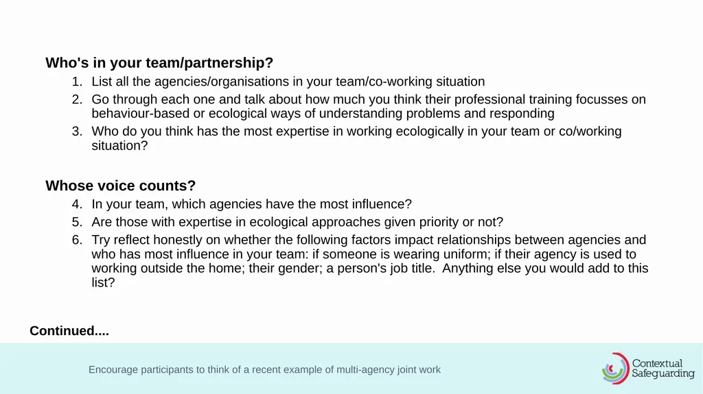 Before you begin… This workshop is to help - slide 17 of 26