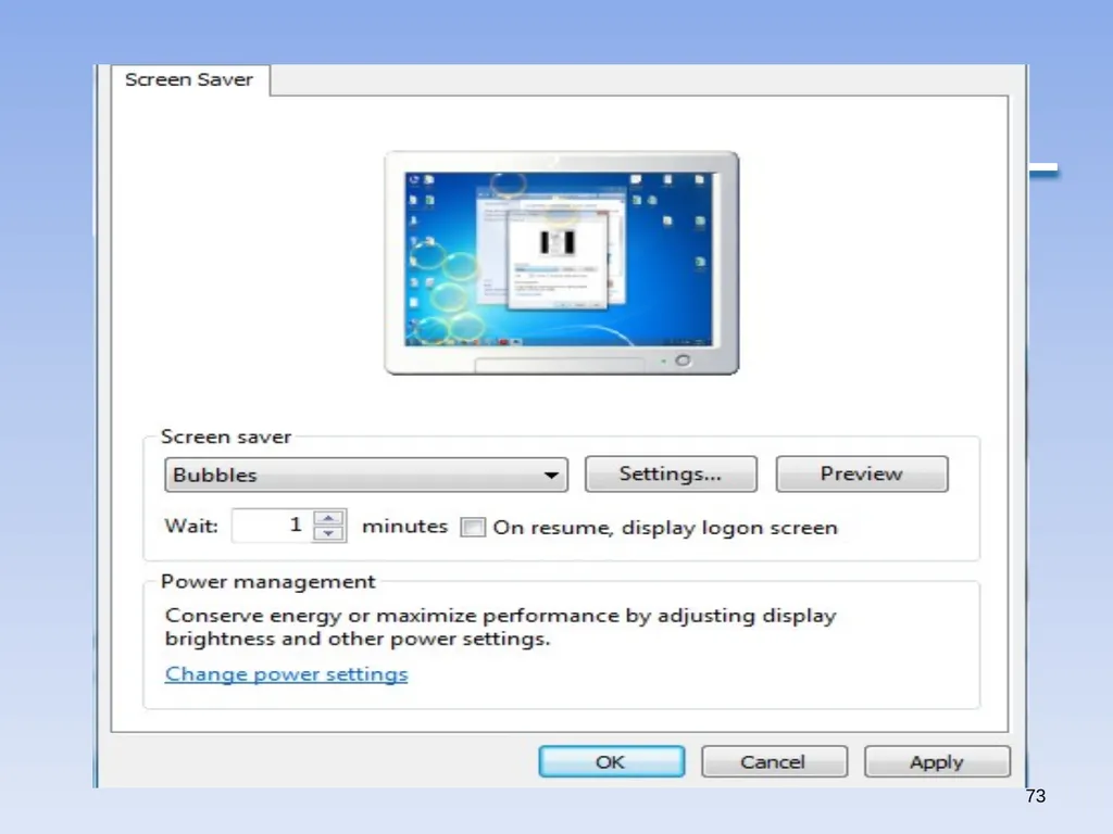 1 Windows 7 by Qais A. Marji Windows 7 Windows - slide 73 of 88