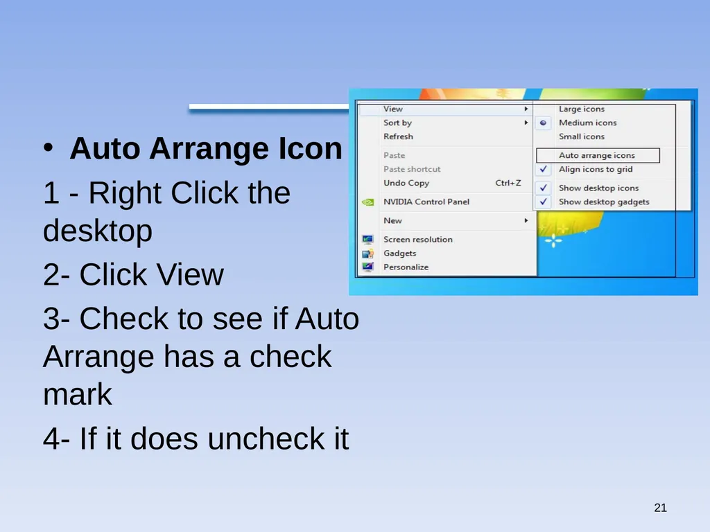 1 Windows 7 by Qais A. Marji Windows 7 Windows - slide 21 of 88