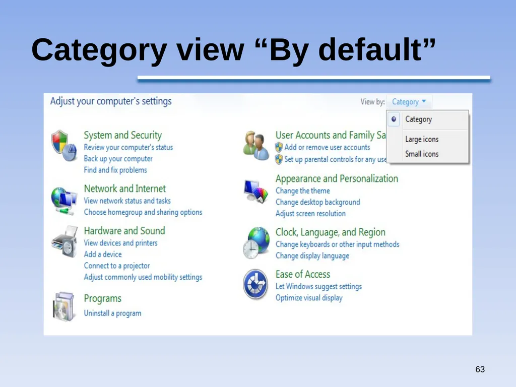 1 Windows 7 by Qais A. Marji Windows 7 Windows - slide 63 of 88