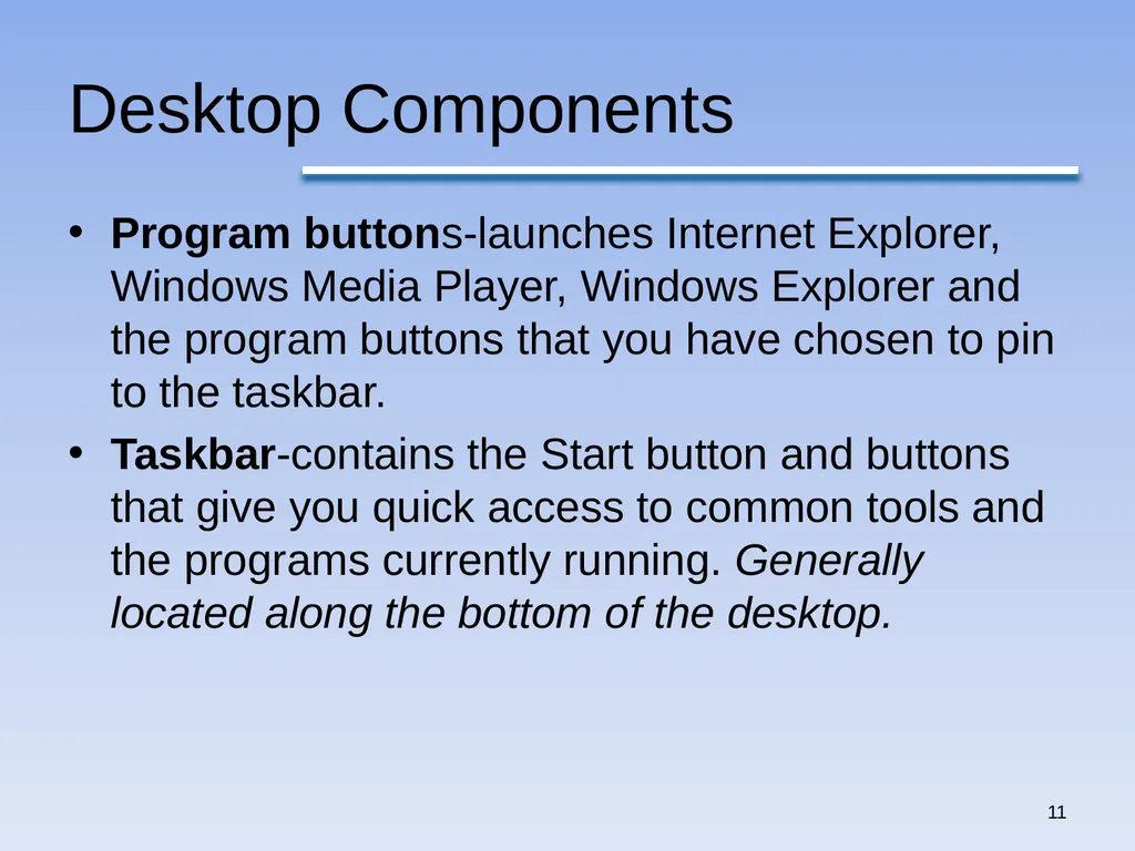 1 Windows 7 by Qais A. Marji Windows 7 Windows - slide 11 of 88