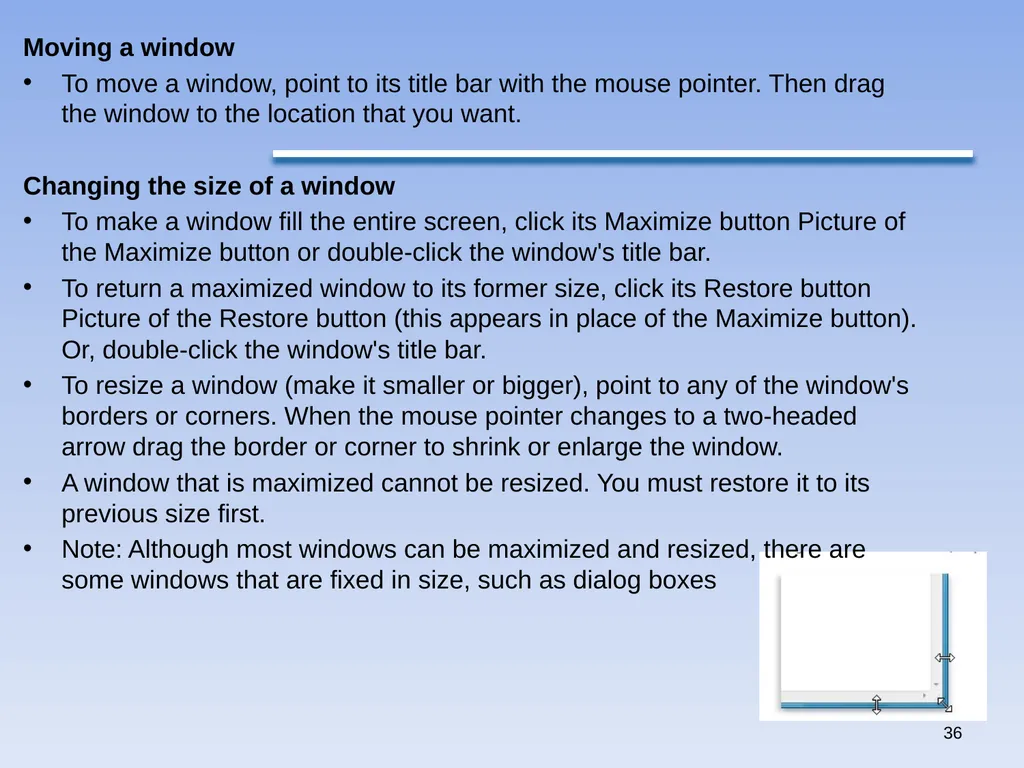 1 Windows 7 by Qais A. Marji Windows 7 Windows - slide 36 of 88