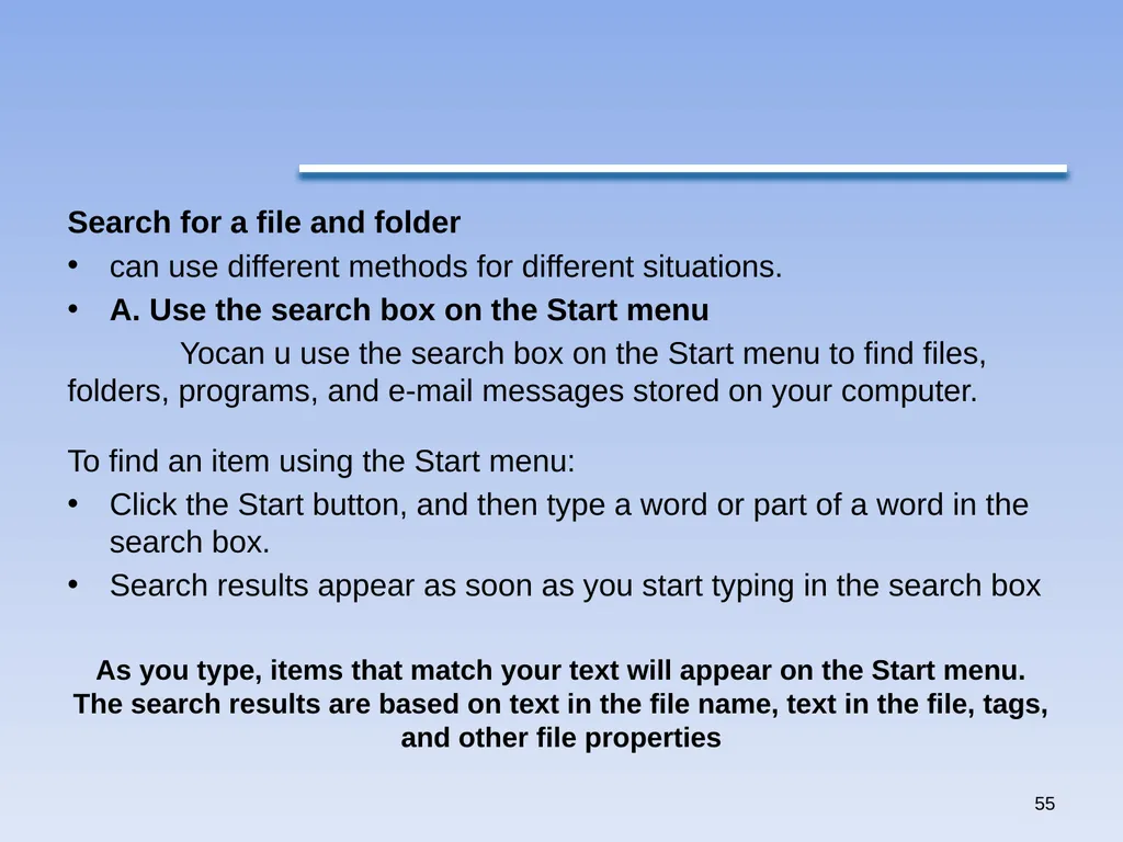 1 Windows 7 by Qais A. Marji Windows 7 Windows - slide 55 of 88