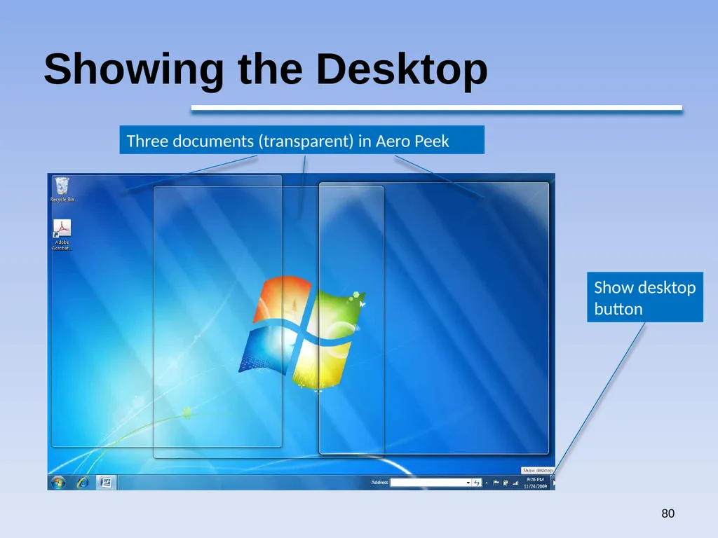 1 Windows 7 by Qais A. Marji Windows 7 Windows - slide 80 of 88