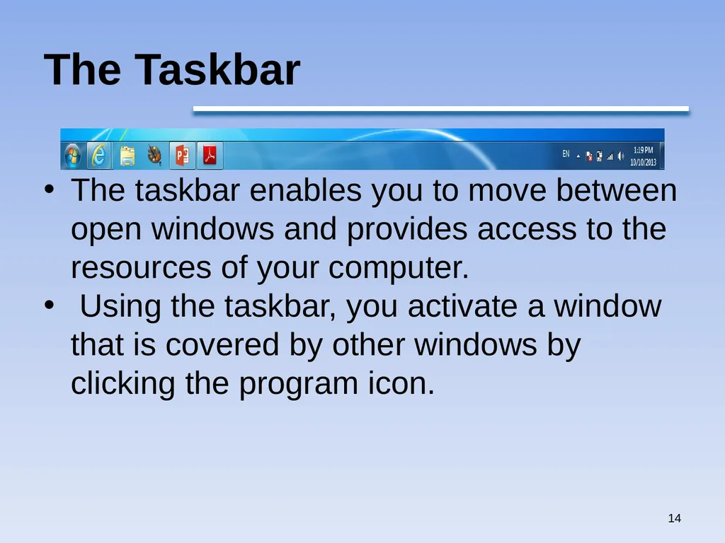 1 Windows 7 by Qais A. Marji Windows 7 Windows - slide 14 of 88