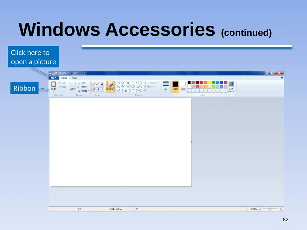 1 Windows 7 by Qais A. Marji Windows 7 Windows - slide 82 of 88