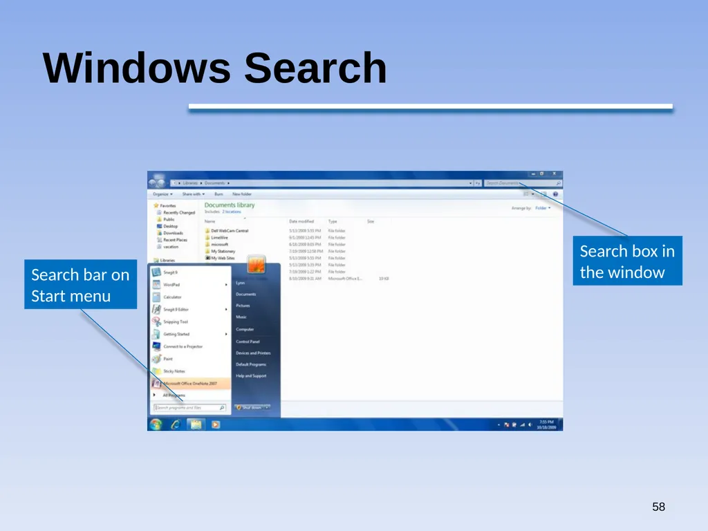 1 Windows 7 by Qais A. Marji Windows 7 Windows - slide 58 of 88
