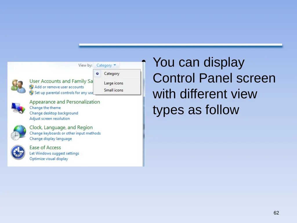 1 Windows 7 by Qais A. Marji Windows 7 Windows - slide 62 of 88