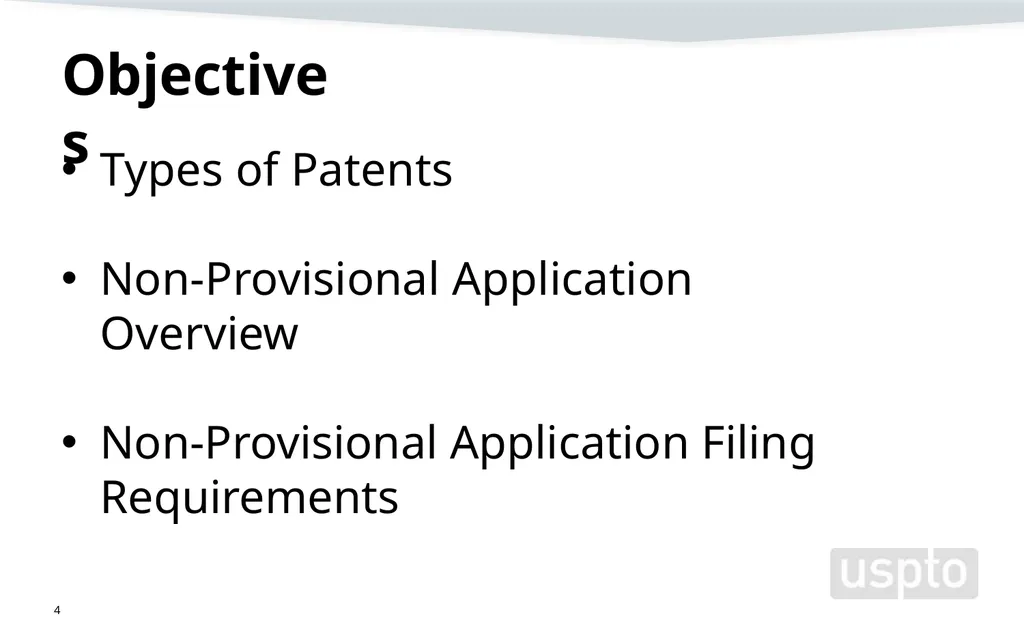 Filing a Non-Provisional Application Demystifying - slide 4 of 22