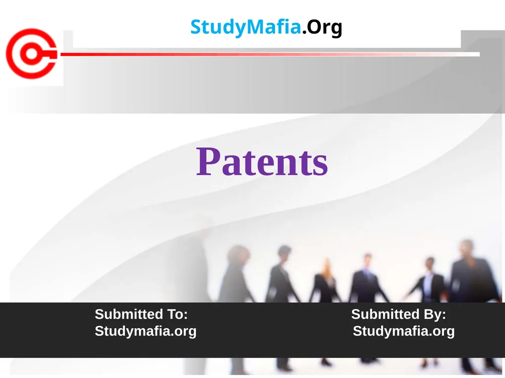 StudyMafia.Org Submitted To: Submitted By: - slide 1 of 19