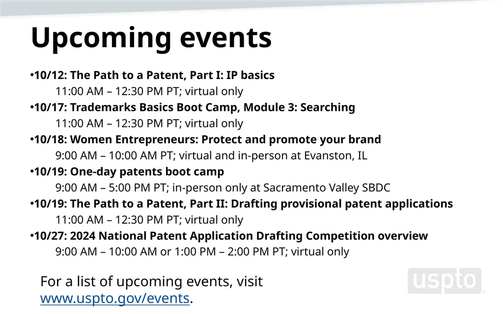 Brent Fairbanks Primary Examiner, Assistant - slide 61 of 64