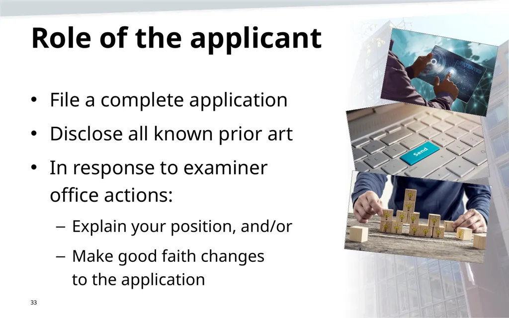 Brent Fairbanks Primary Examiner, Assistant - slide 32 of 64