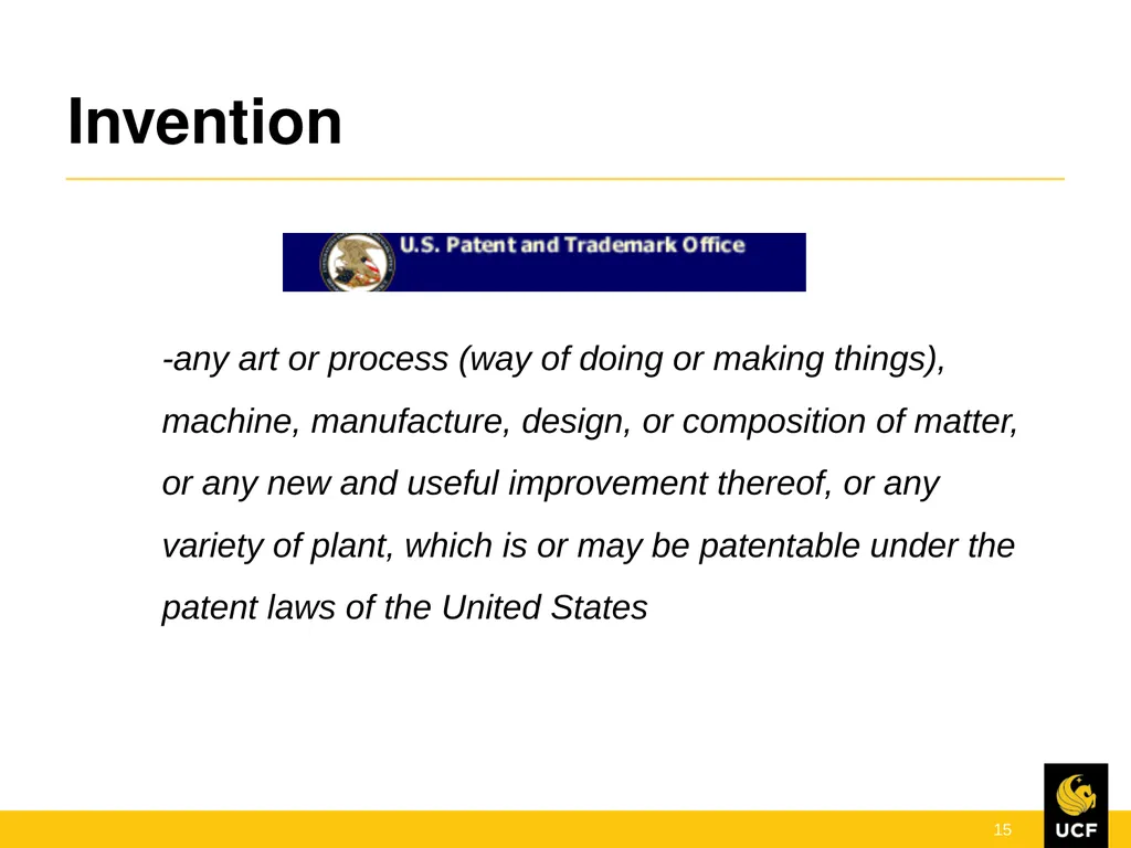 Off the Lab Bench and into the Marketplace: - slide 15 of 23