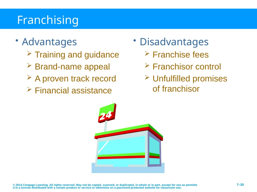 Pathways to Entrepreneurial Ventures © 2014 - slide 20 of 27