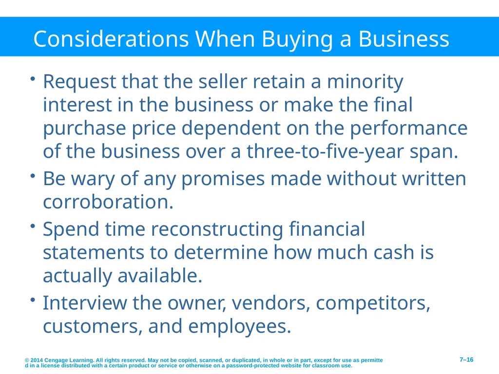Pathways to Entrepreneurial Ventures © 2014 - slide 16 of 27