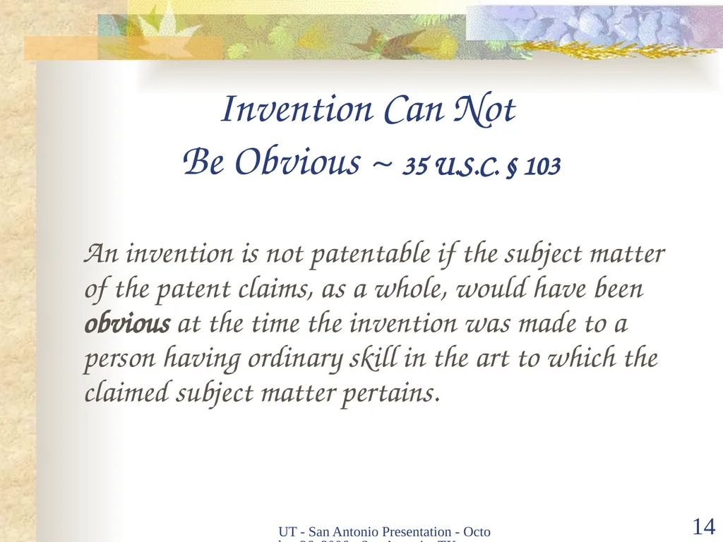 Intellectual Property Basics and Sticking Points - slide 13 of 56