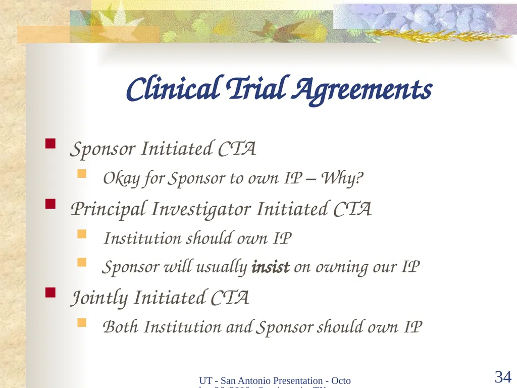 Intellectual Property Basics and Sticking Points - slide 33 of 56