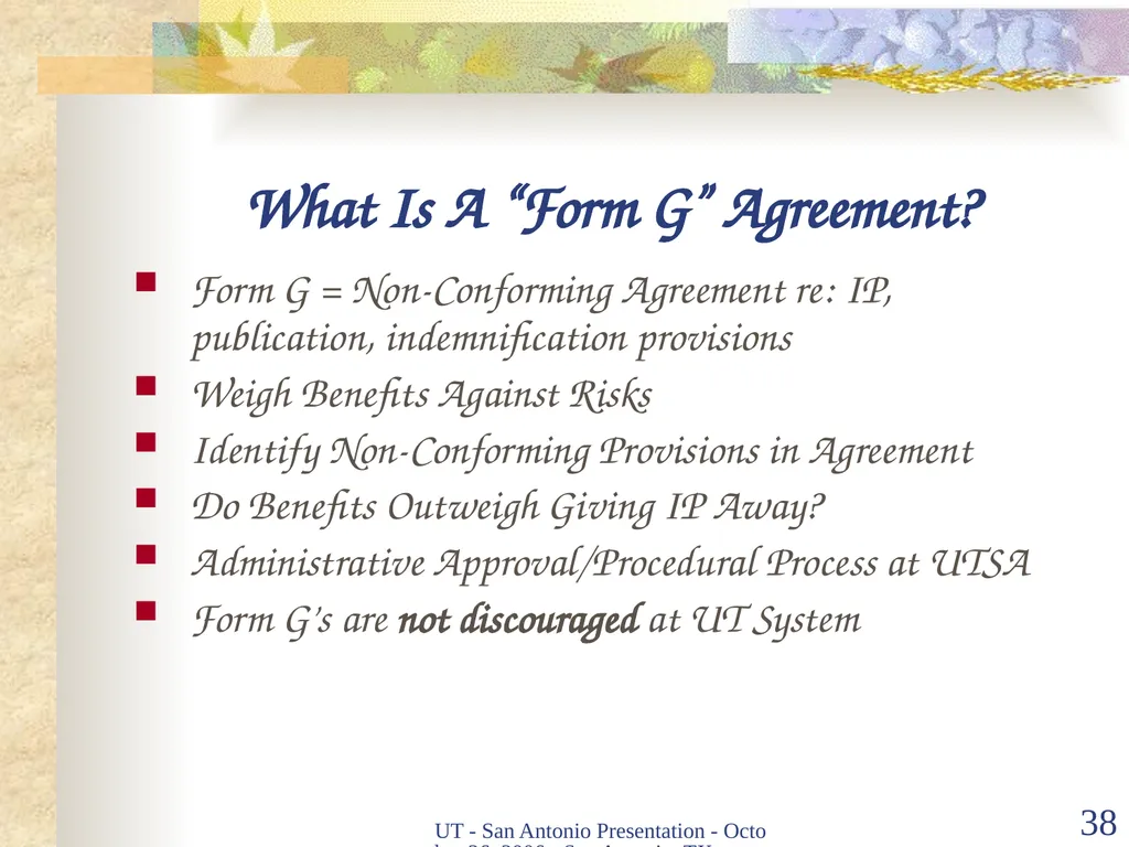 Intellectual Property Basics and Sticking Points - slide 37 of 56